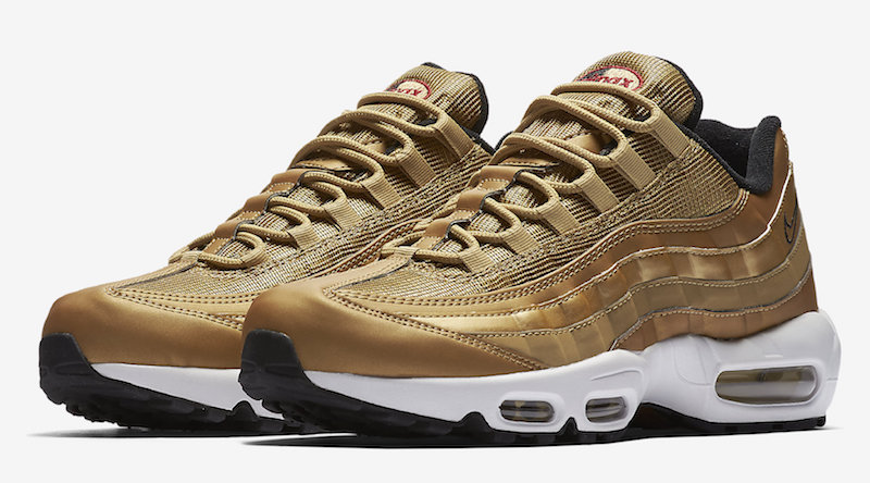 nike air max 95 doré