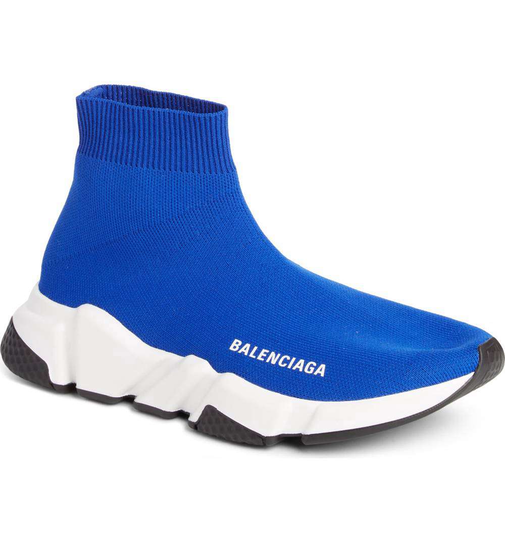 balenciaga bottes bleu