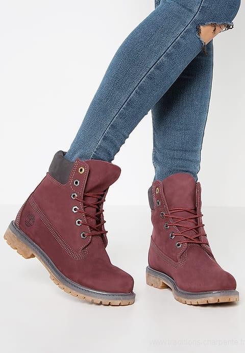 timberland bordeaux femme