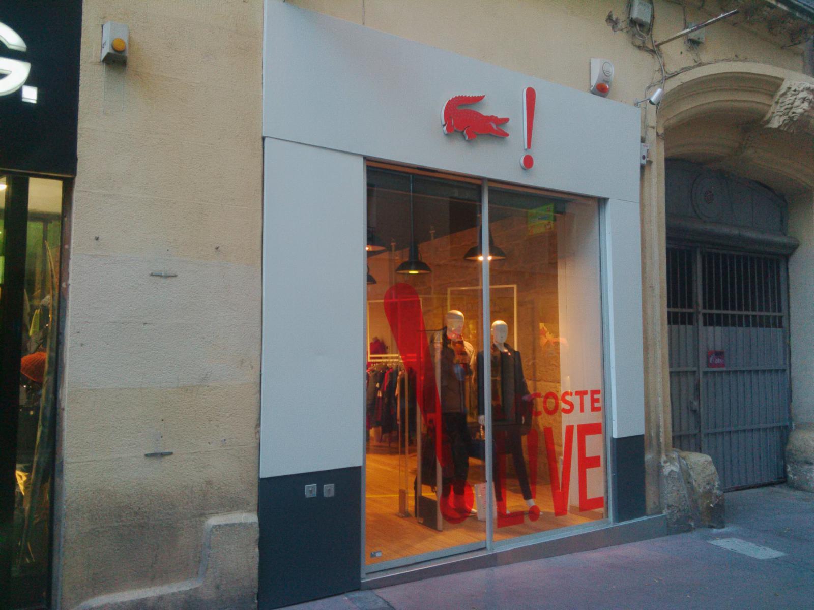 boutique lacoste montpellier